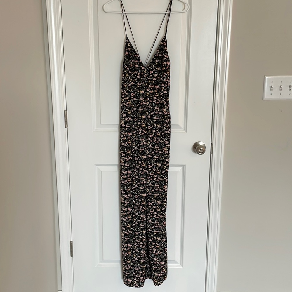 NWT Abercrombie and Fitch floral jumpsuit